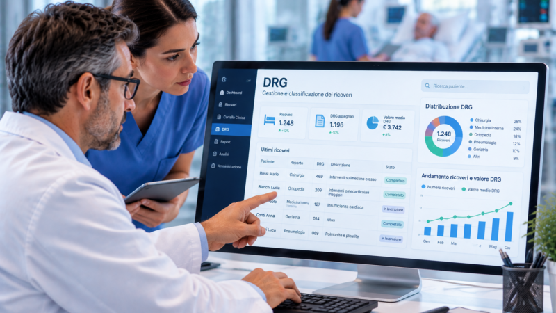 DRG online: come digitalizzare la gestione dei ricoveri ospedalieri