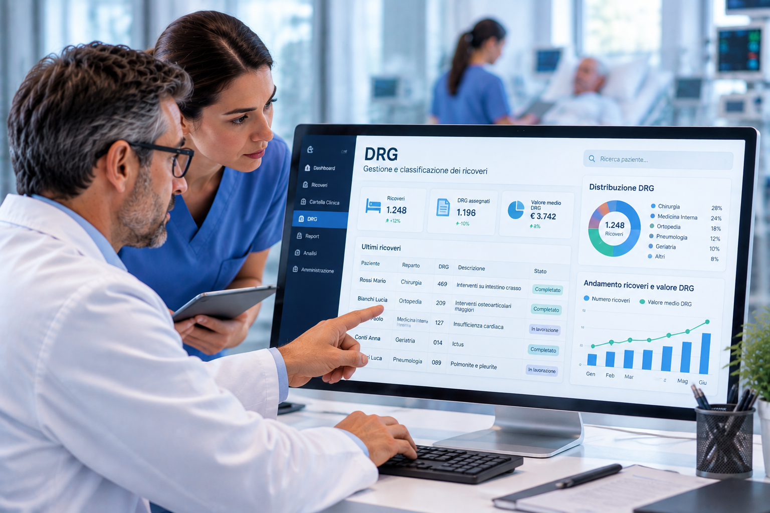 DRG online: come digitalizzare la gestione dei ricoveri ospedalieri